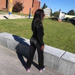 Juicy Couture Velour Track Pants